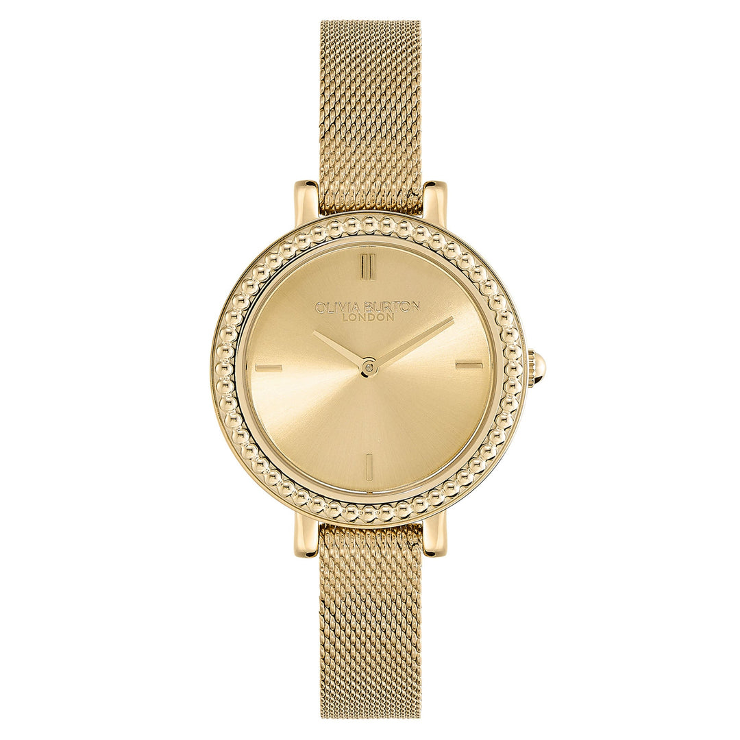 Olivia Burton  Gold Steel Light Gold Dial Women's Watch - 24000161