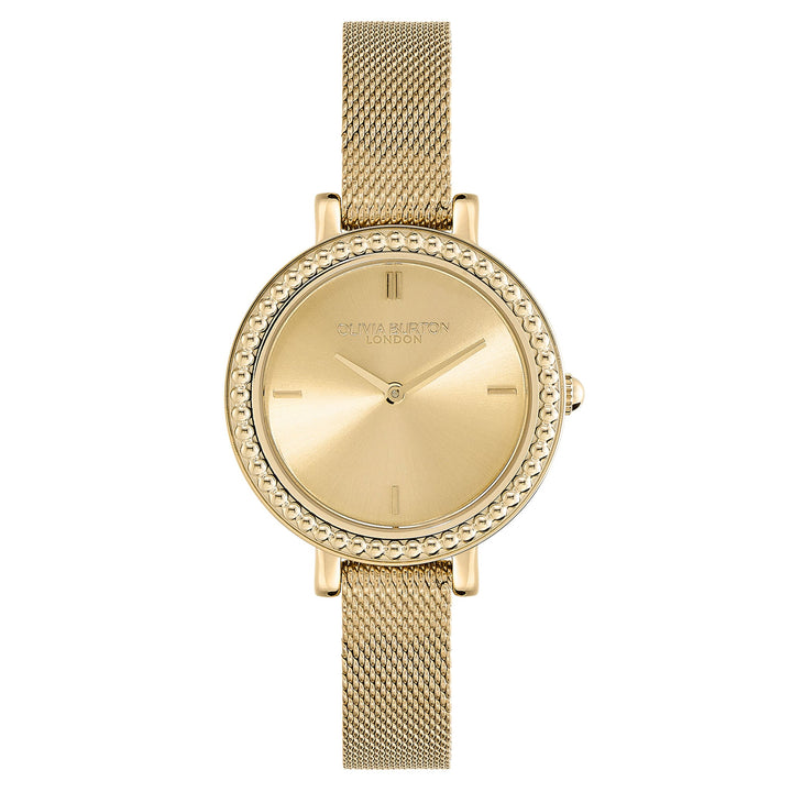 Olivia Burton  Gold Steel Light Gold Dial Women's Watch - 24000161
