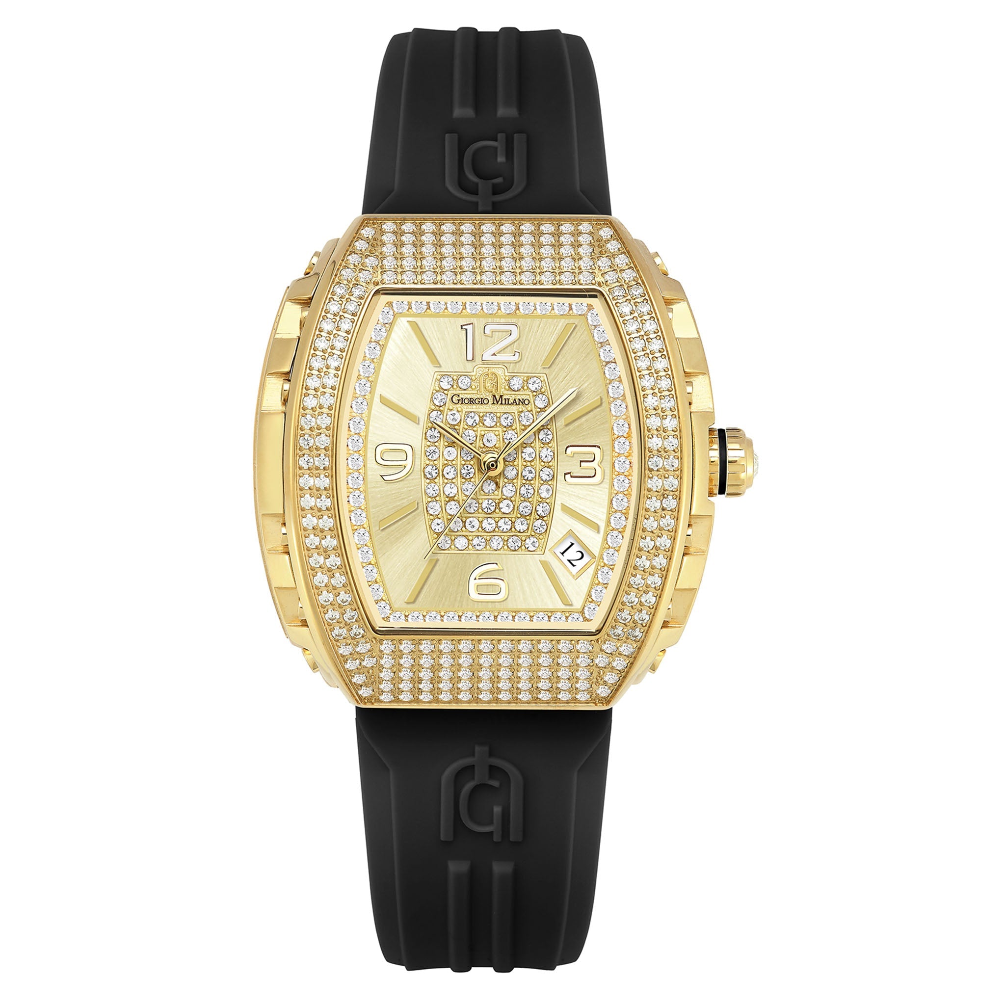 Giorgio Milano Stainless Steel Black Women's Watch - 242SG513