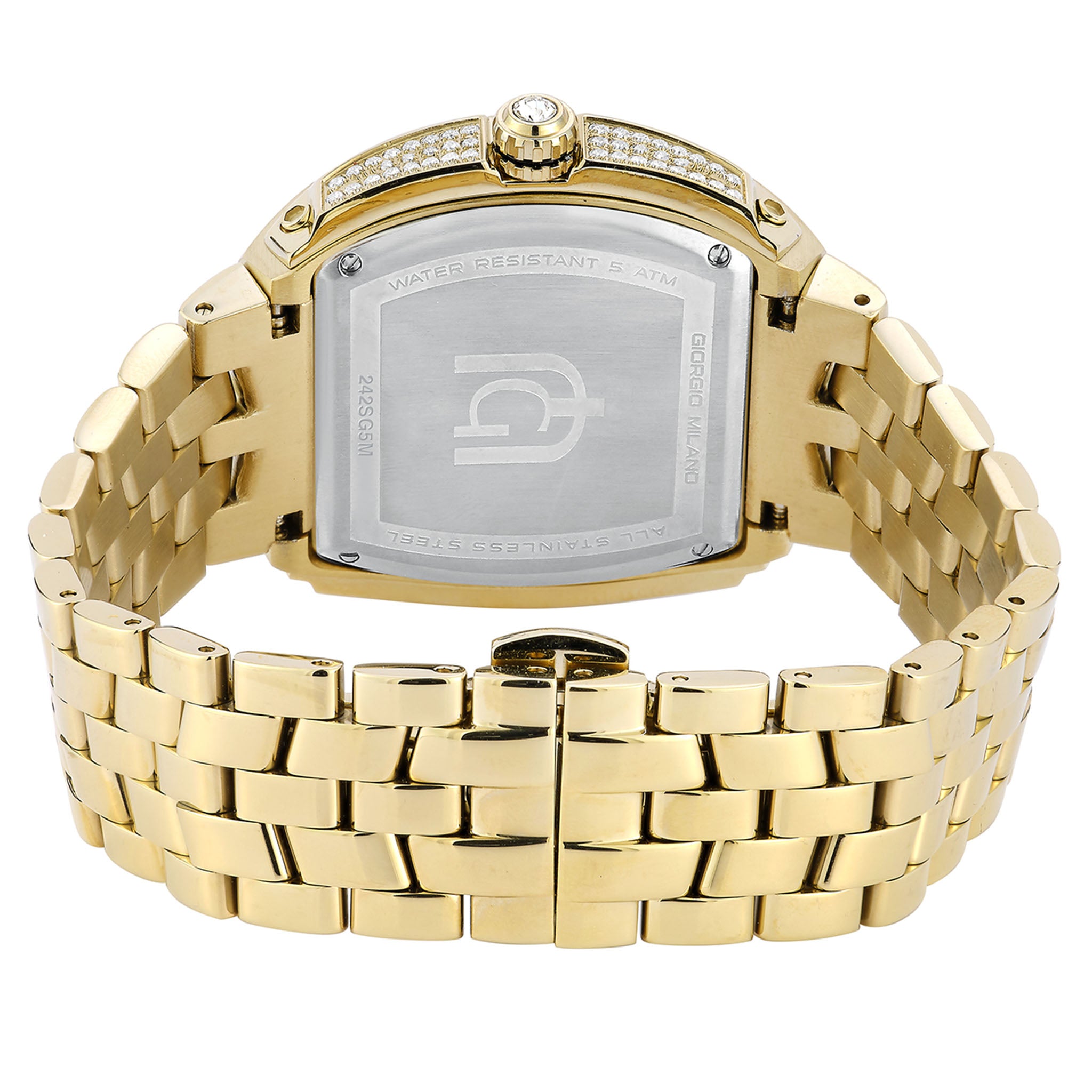 Giorgio Milano Gold Steel Women's Watch - 242SG5M