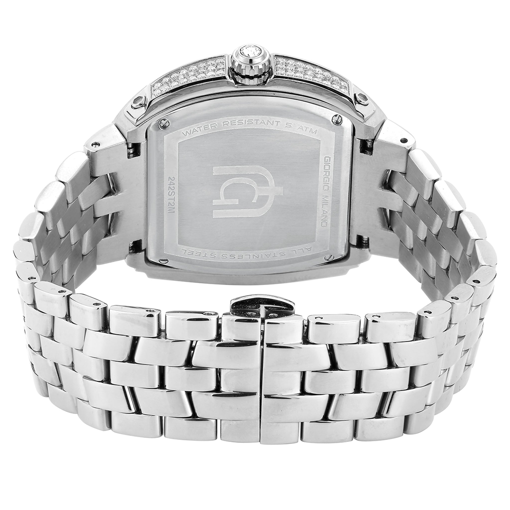 Giorgio Milano Silver Steel Women's Watch - 242ST2M