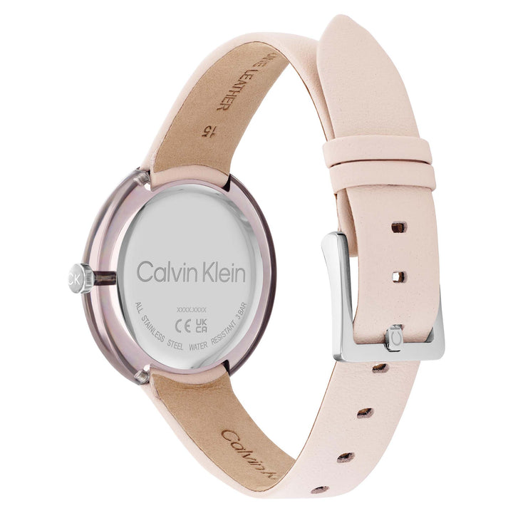 Calvin Klein Blush Leather Women's Watch - 25200021