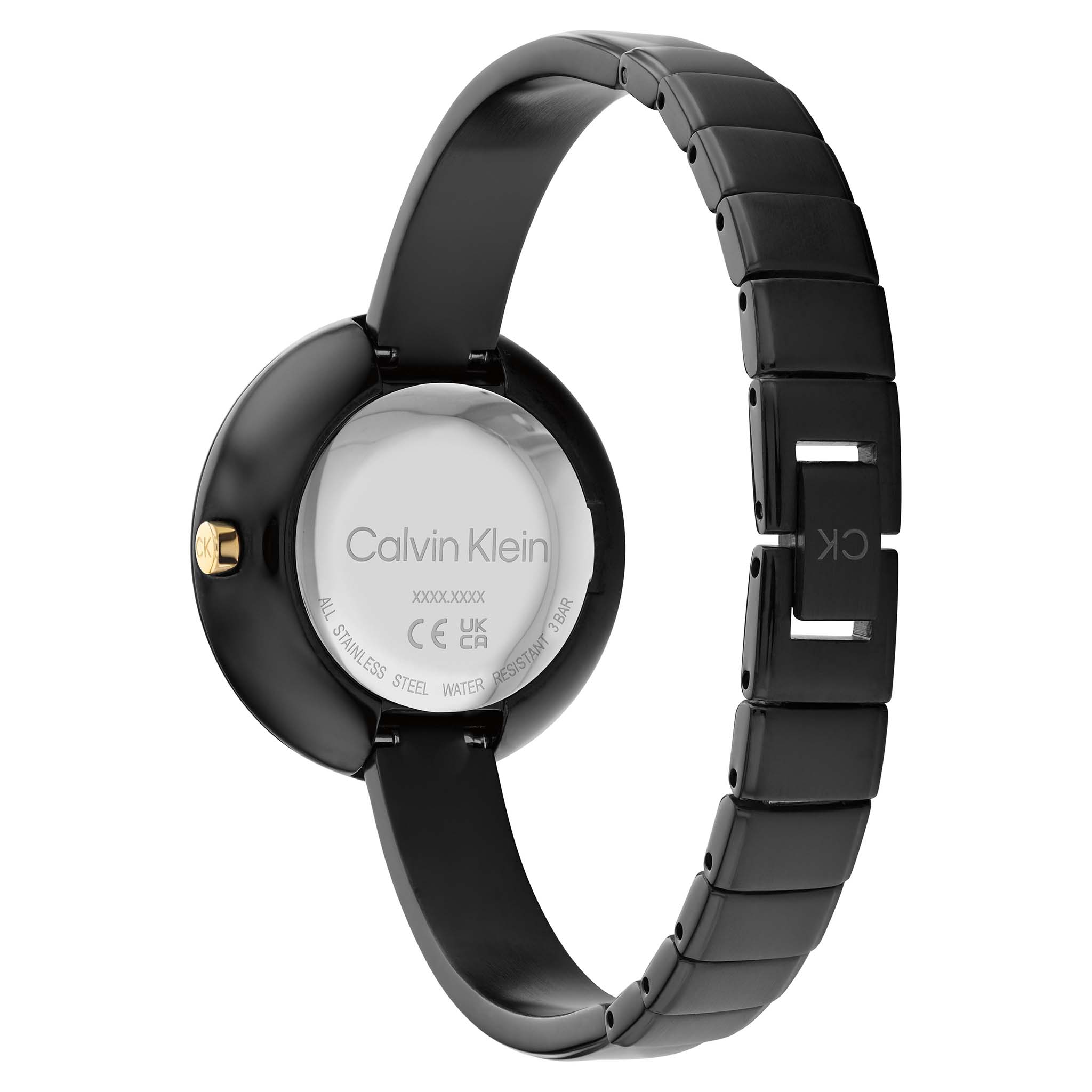 Calvin Klein Black Steel Women's Bangle Watch - 25200024