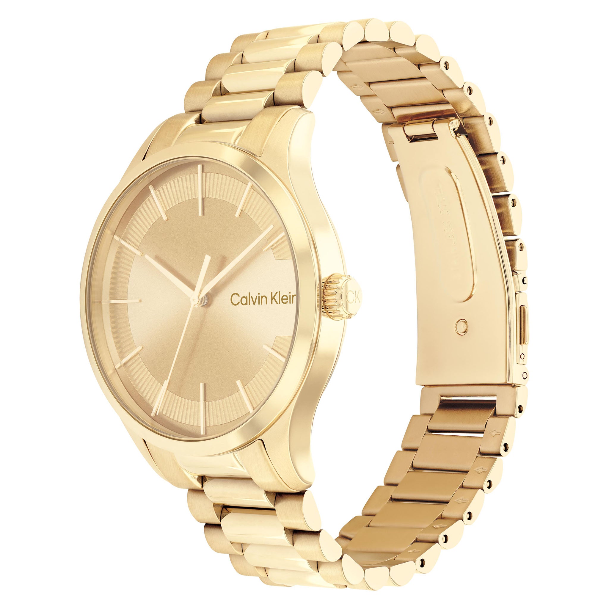 Calvin klein watch outlet gold