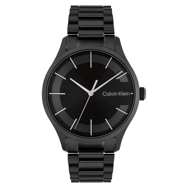 Calvin Klein Black Stainless Steel Unisex Watch - 25200040