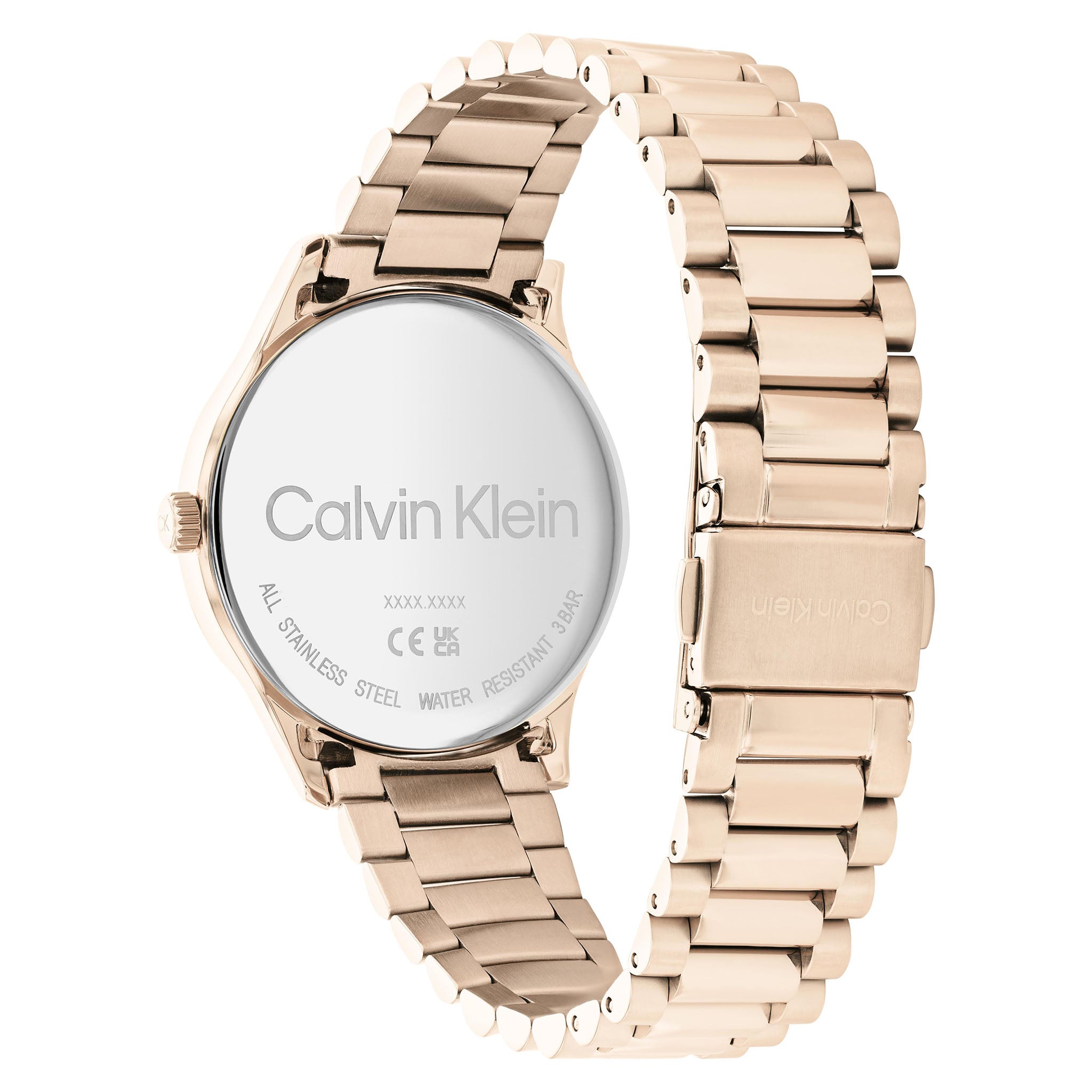 Calvin Klein Carnation Gold Steel Unisex Watch - 25200042
