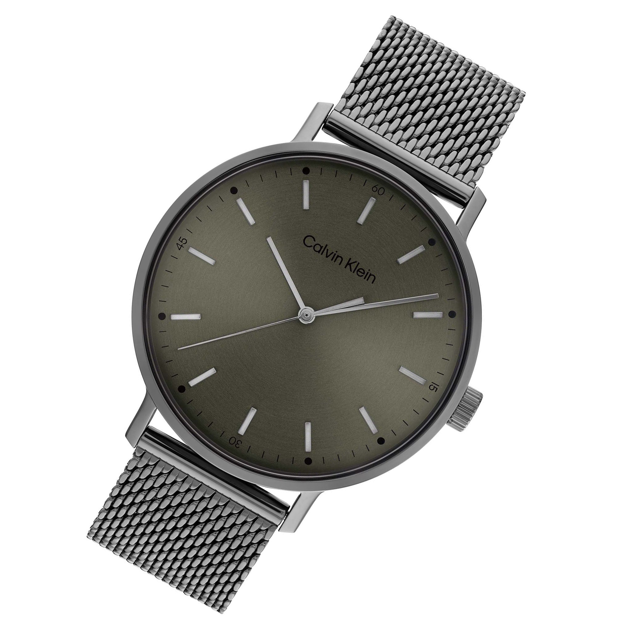 Calvin klein 2024 mesh watch