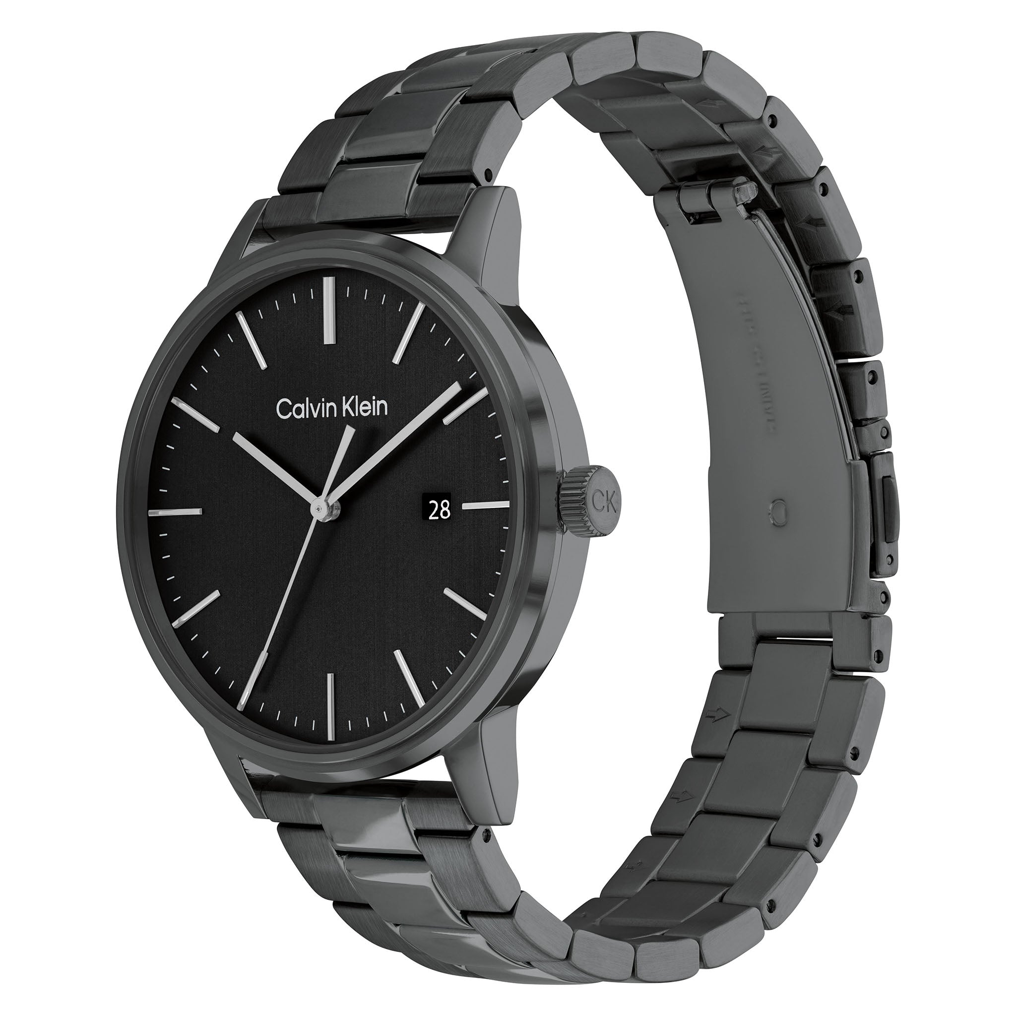 Calvin Klein Black Stainless Steel Men's Watch - 25200057