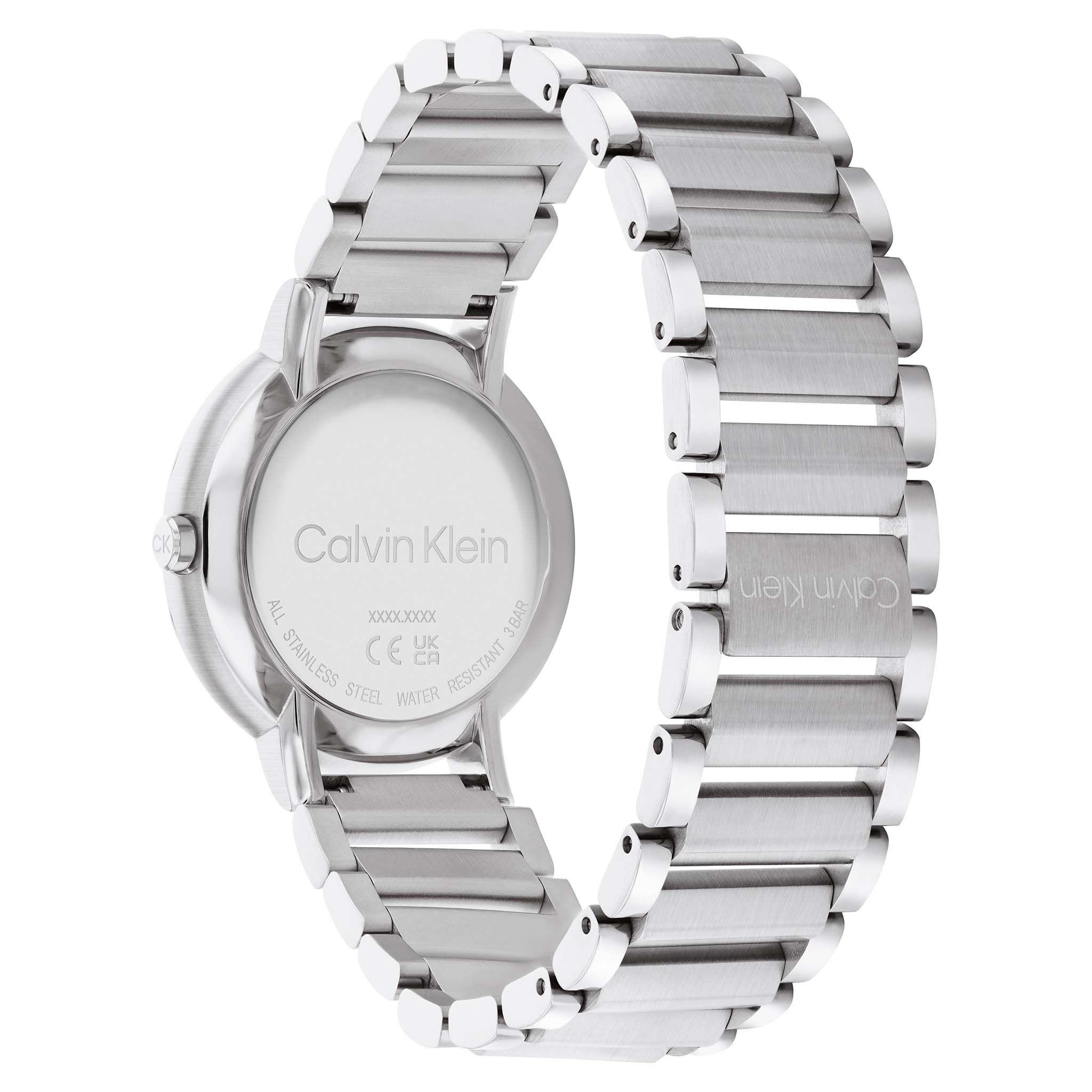 Calvin klein all discount stainless steel swiss made