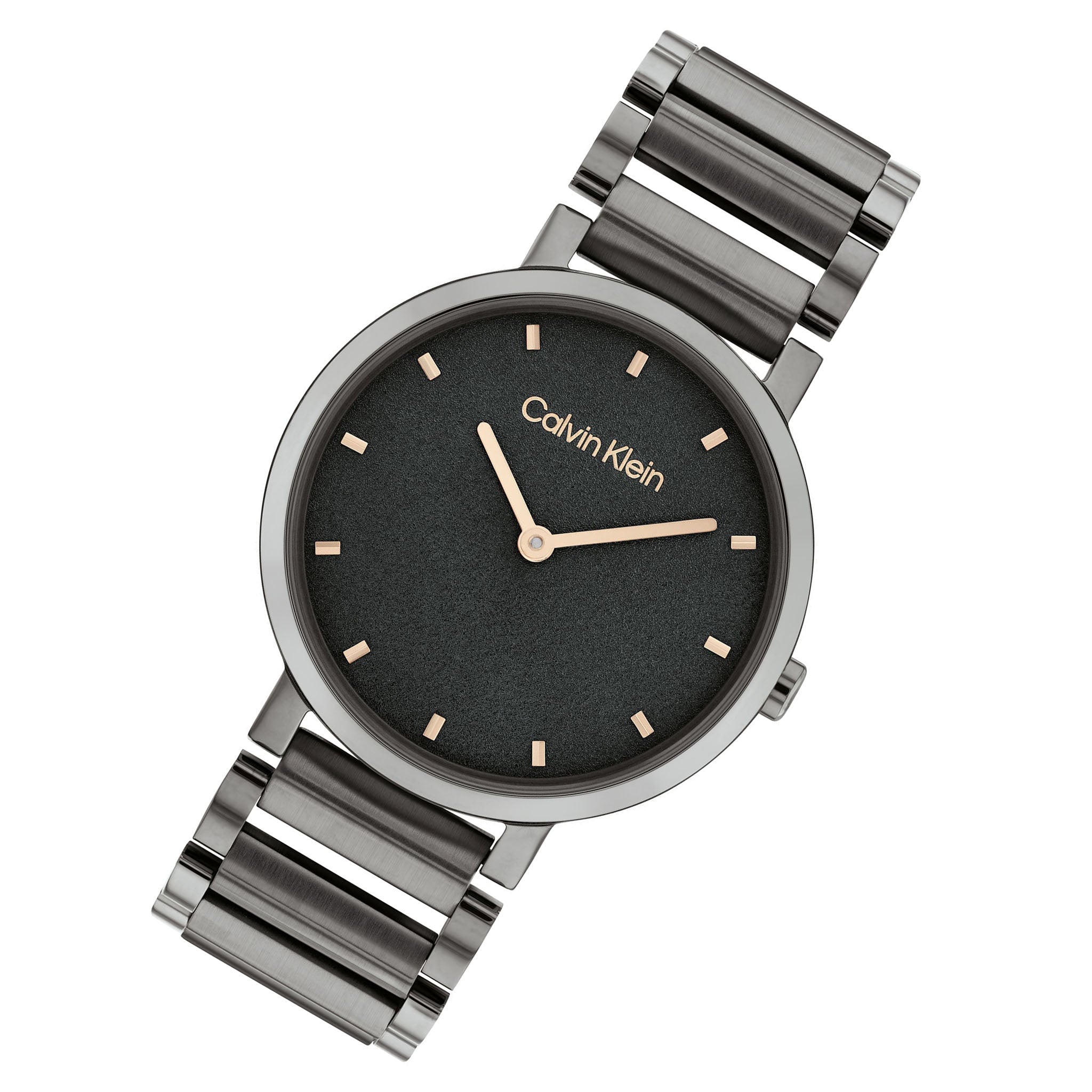 Calvin Klein Open Link Grey Steel Women's Watch - 25200088