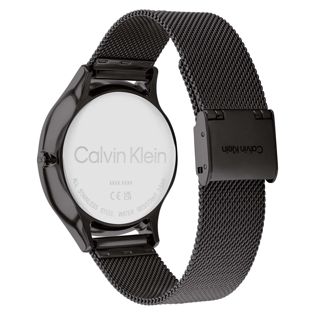 Calvin Klein Black Mesh Women's Multi-function Watch - 25200105