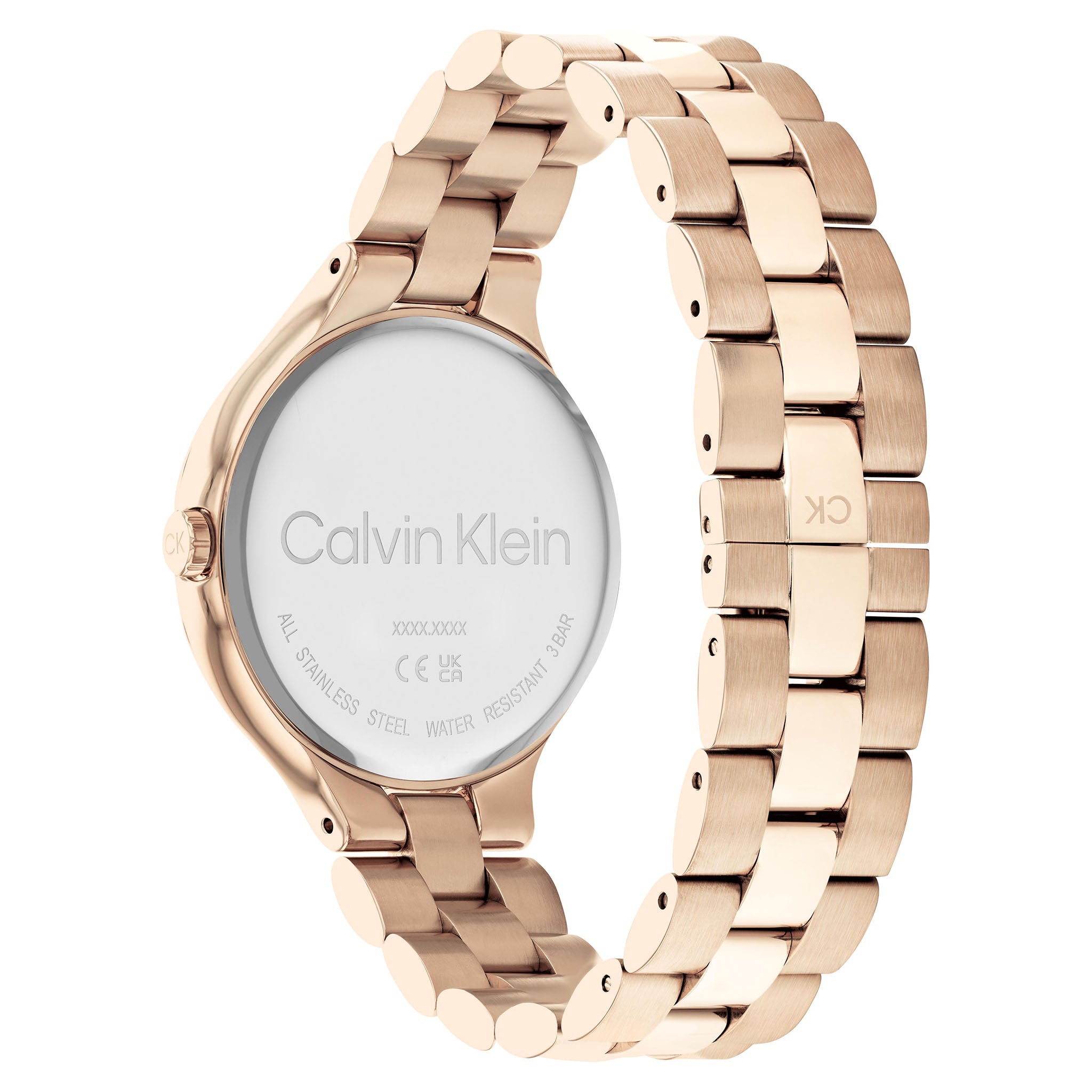 Calvin Klein Carnation Gold Steel Dial Women's Watch - 25200125