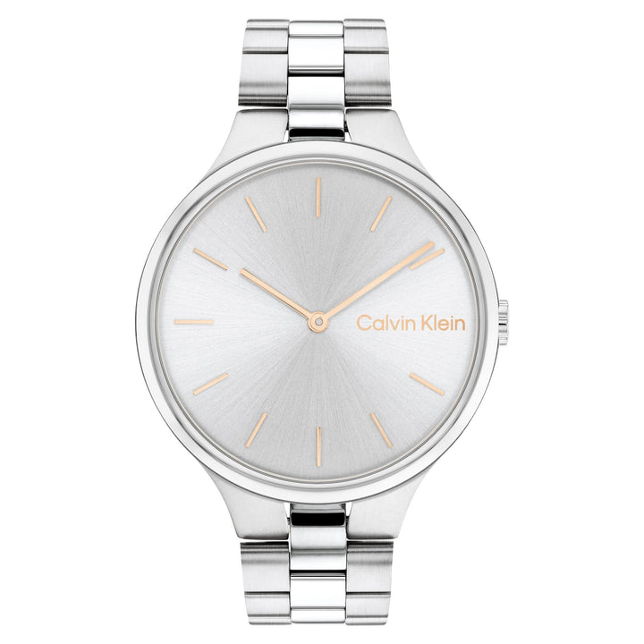 Calvin Klein Silver Steel Women's Watch - 25200128
