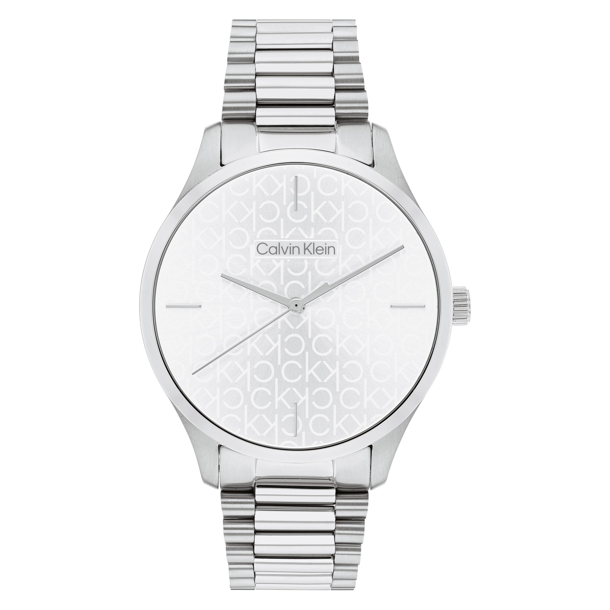 Calvin Klein Stainless Steel Silver Dial Unisex Watch - 25200168