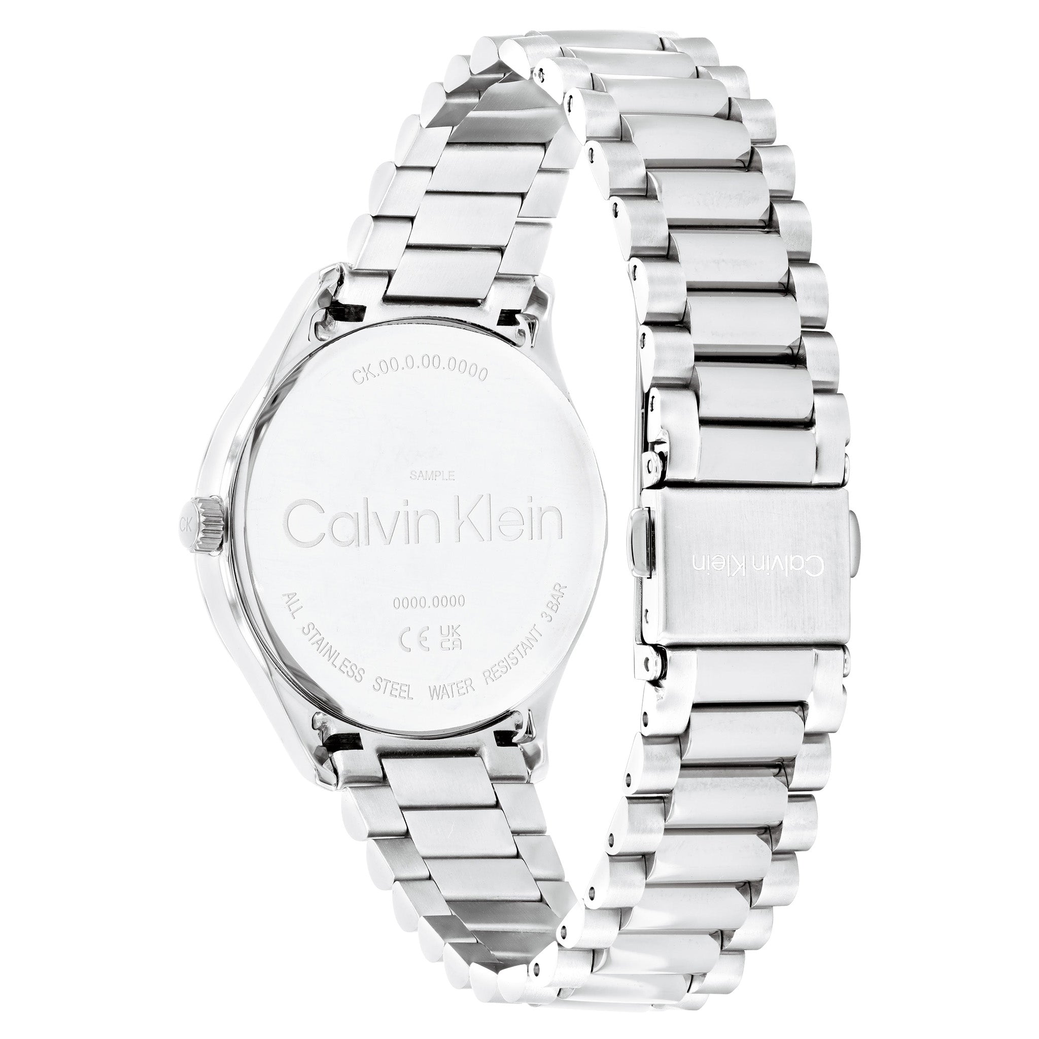 Calvin Klein Stainless Steel Silver Dial Unisex Watch - 25200168