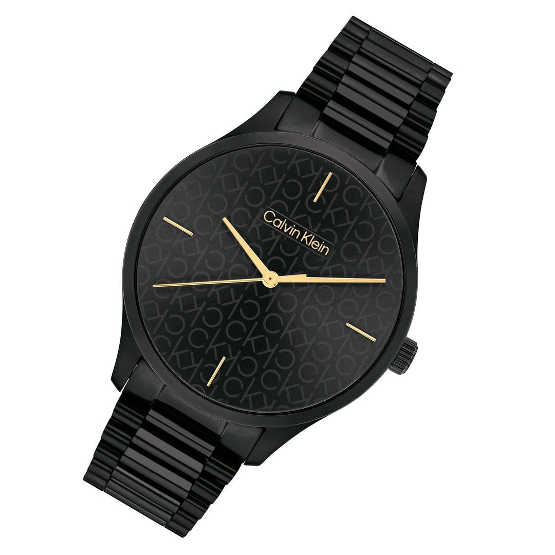 Calvin Klein Black Stainless Steel Unisex Watch - 25200170