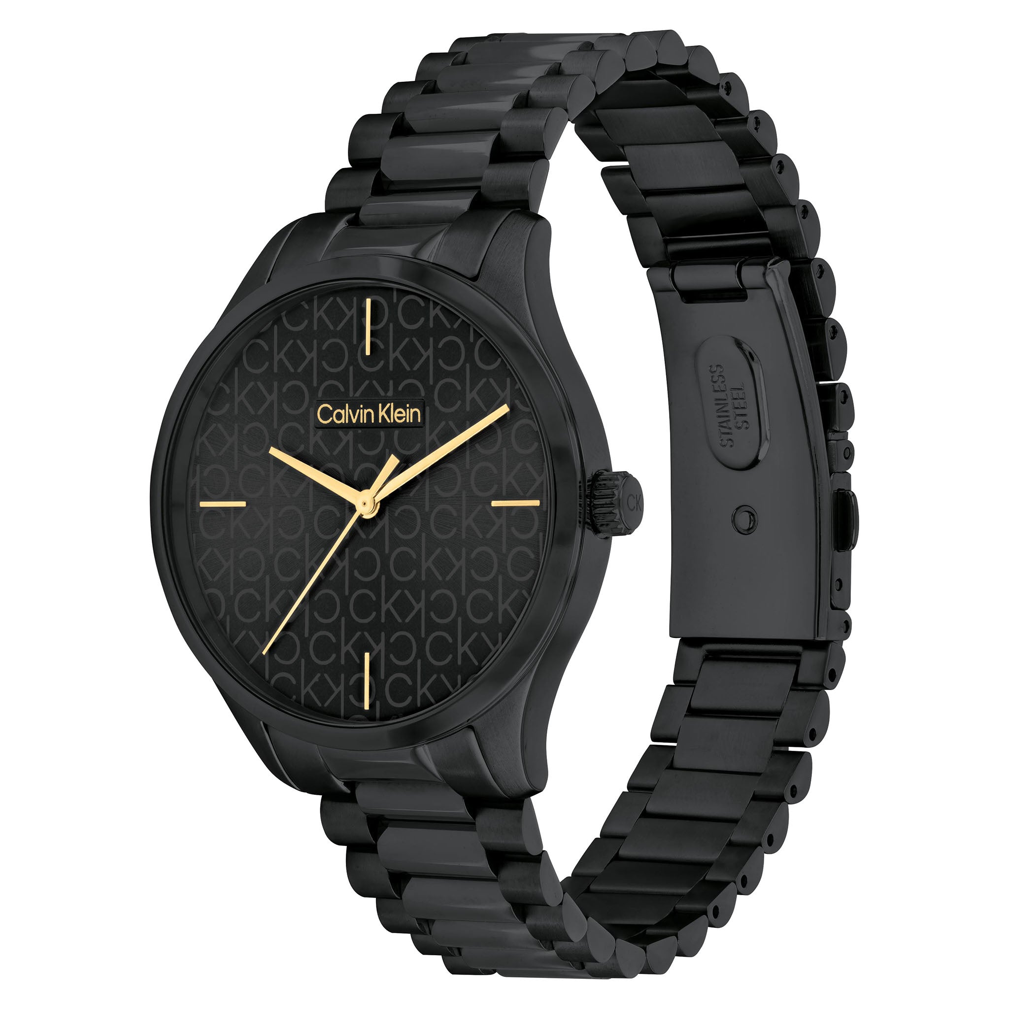 Calvin Klein Black Stainless Steel Unisex Watch - 25200170