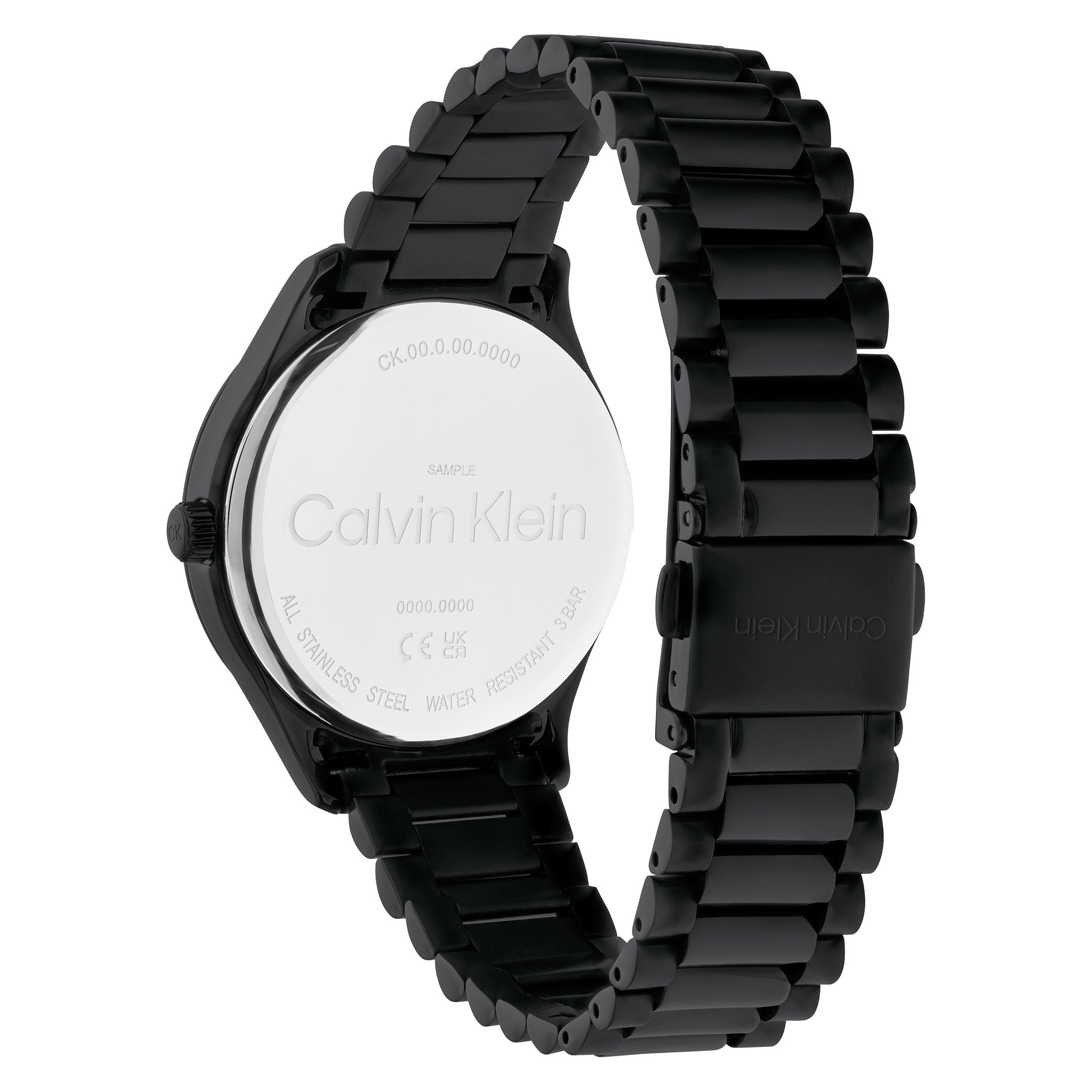 Calvin Klein Black Stainless Steel Unisex Watch - 25200170