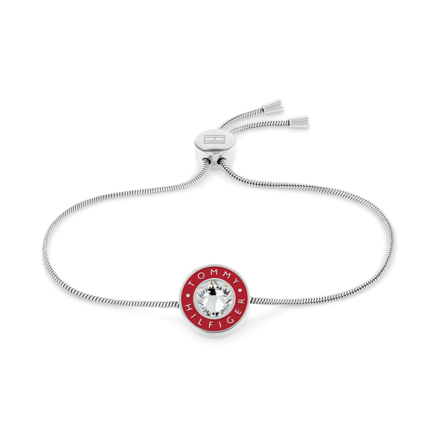 Tommy Hilfiger Jewellery Stainless Steel & Crystal Women's Chain Bracelet - 2780805