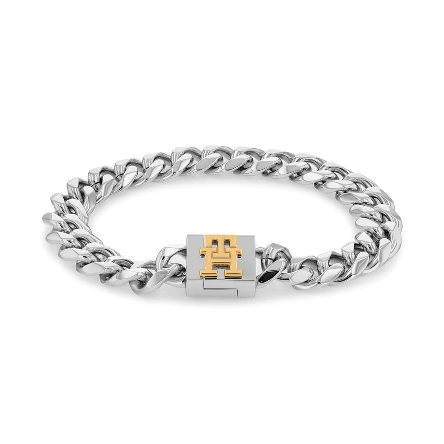 Tommy Hilfiger Jewellery Two-Tone Stainless Steel Men's Chain Bracelet - 2790463