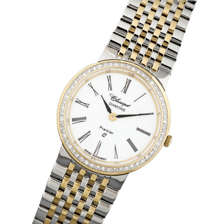 Classique Diamonds Premier Two-Tone Steel Ladies Swiss Watch - 28140BD