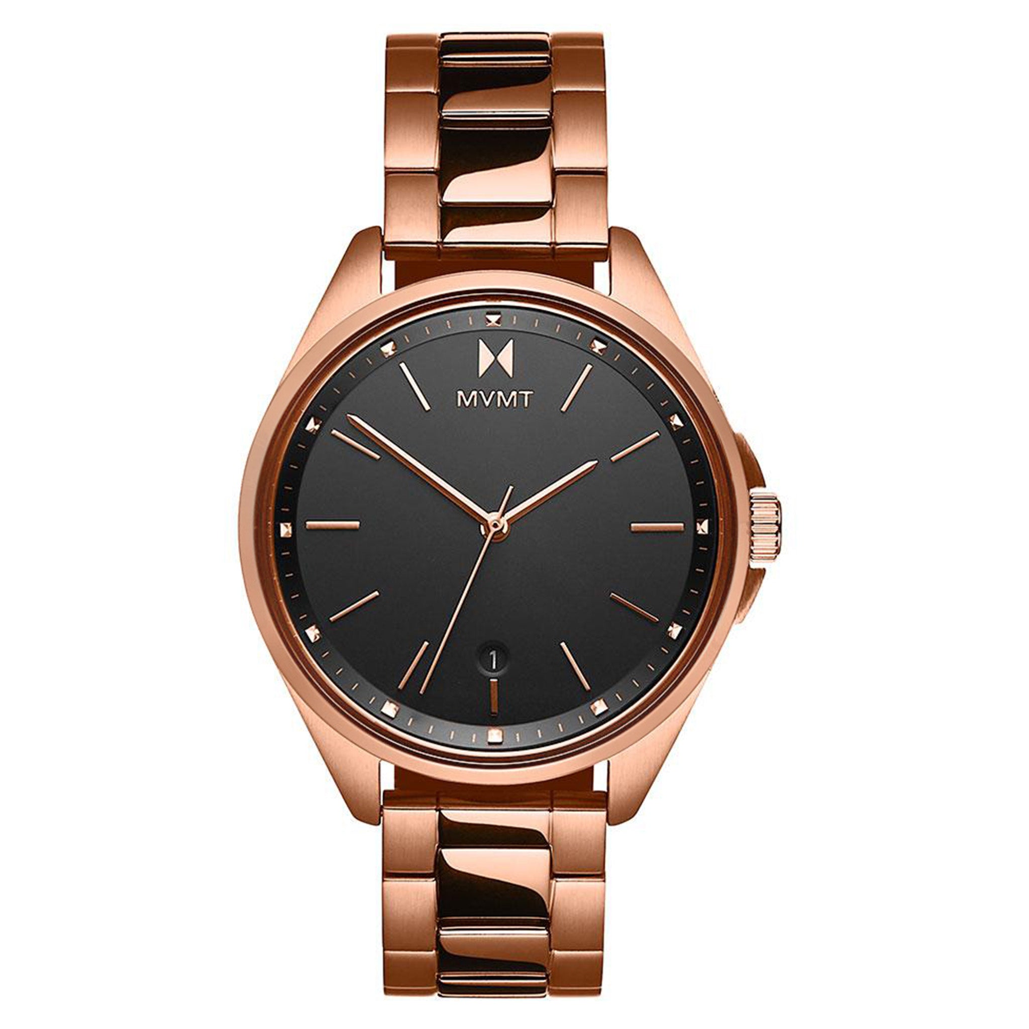 Mvmt rose gold discount watch