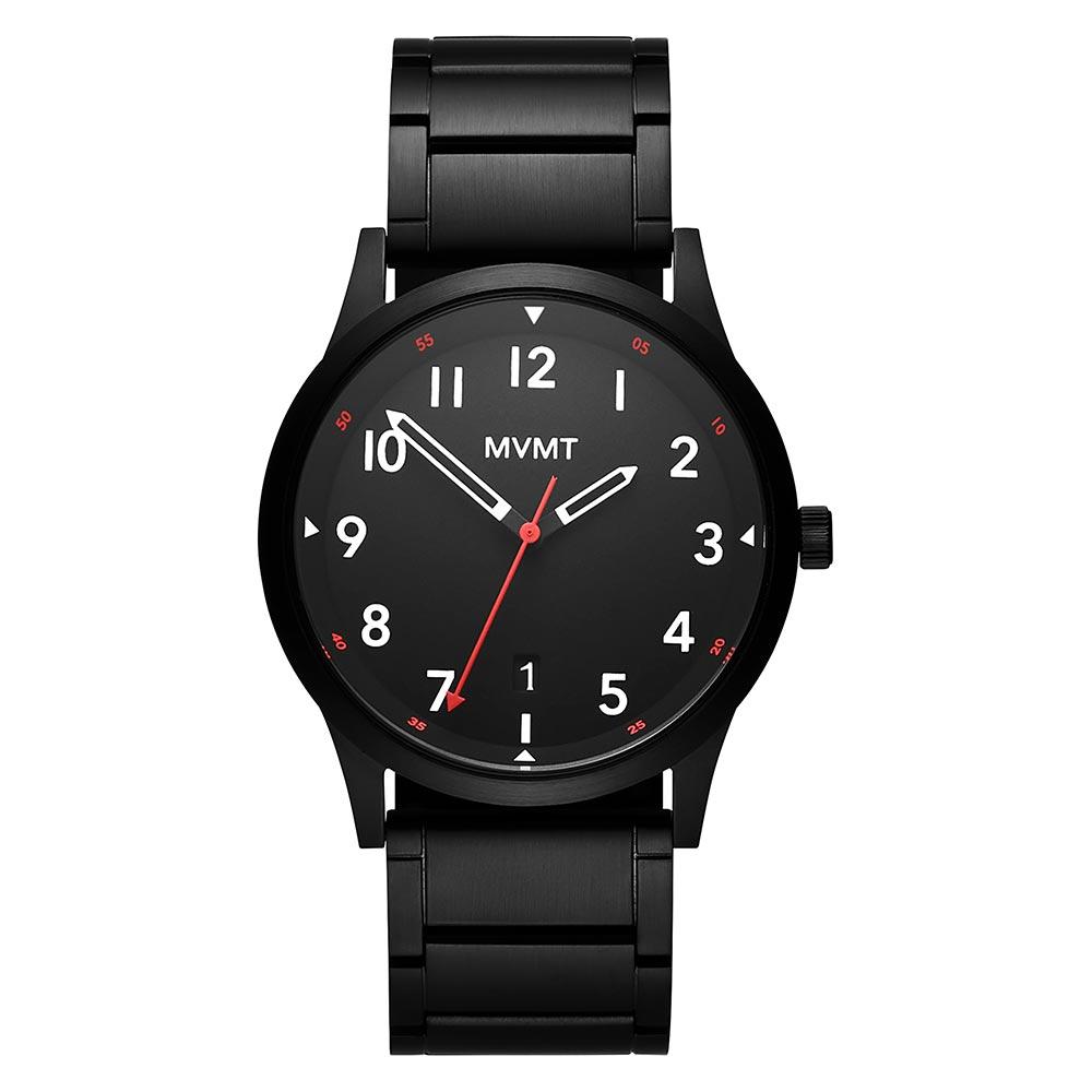 MVMT Field Black Steel Men's Watch - 28000018D