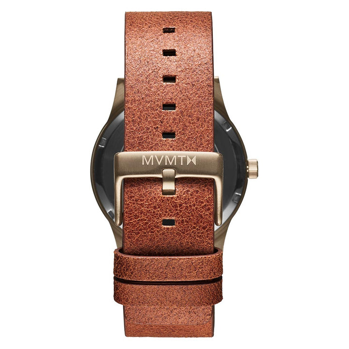 MVMT Field Brown Leather Men's Watch - 28000065D