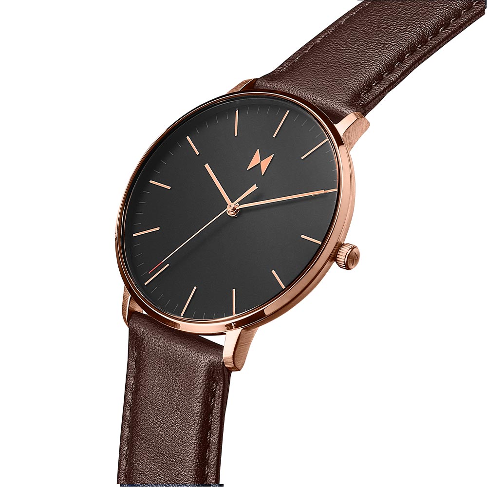 MVMT Legacy Dark Brown Leather Men's Watch - 28000085D