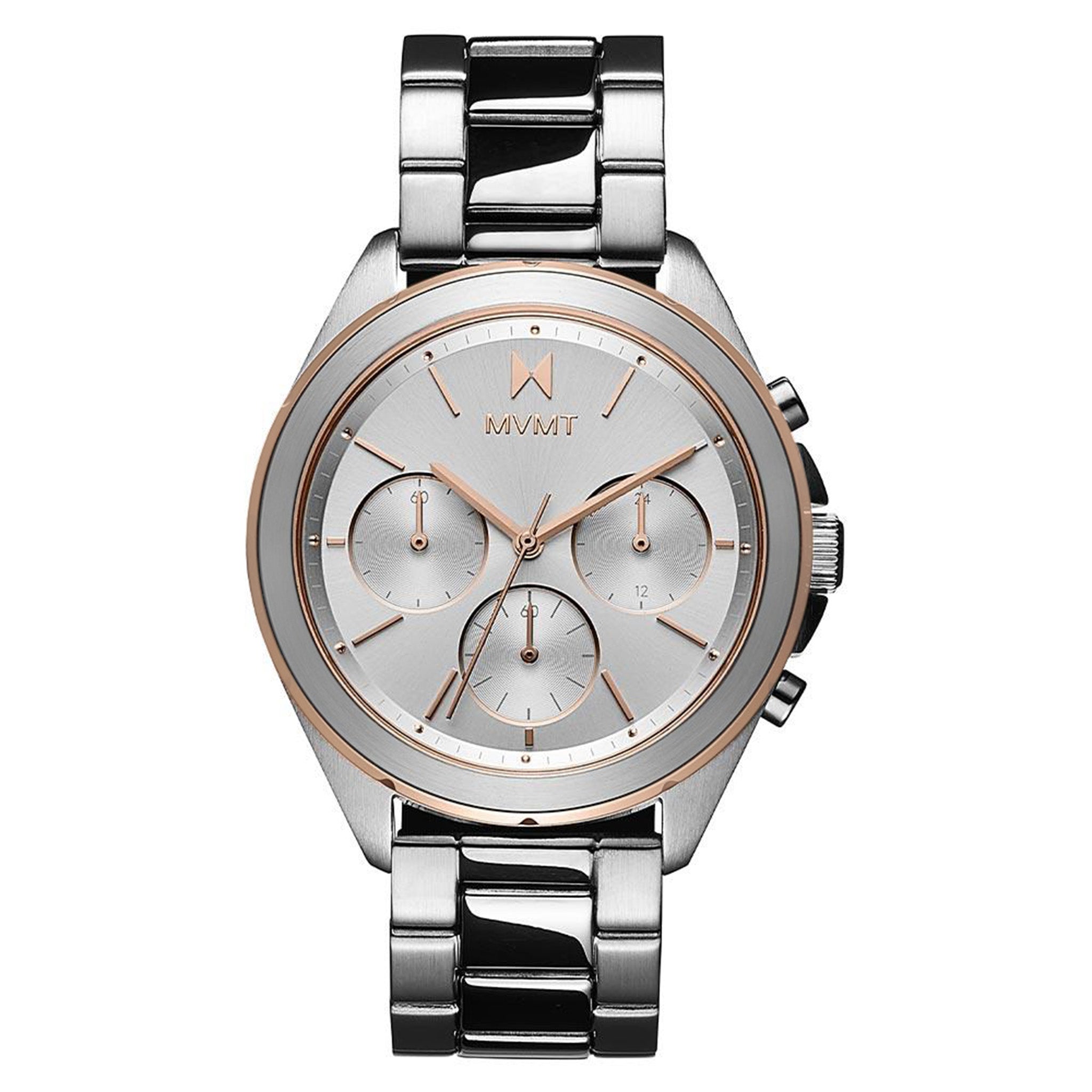 MVMT Sport Luxe Stainless Steel Women s Chrono Watch 28000127D