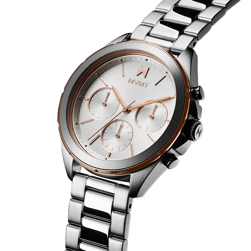 MVMT Sport Luxe Stainless Steel Women's Chrono Watch - 28000127D