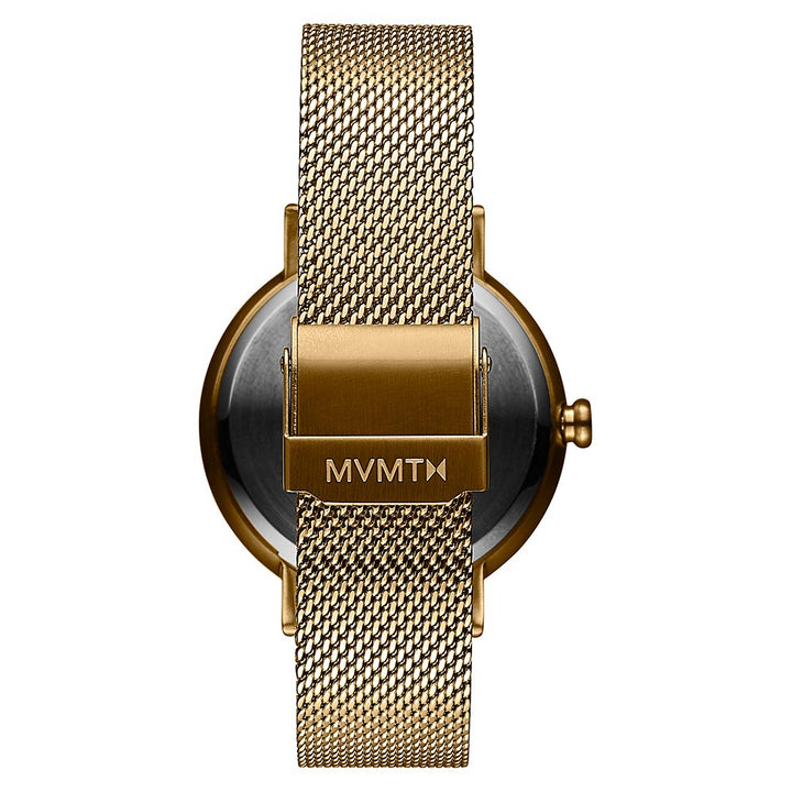 MVMT Crystal Dot Gold Mesh Women's Watch - 28000131D