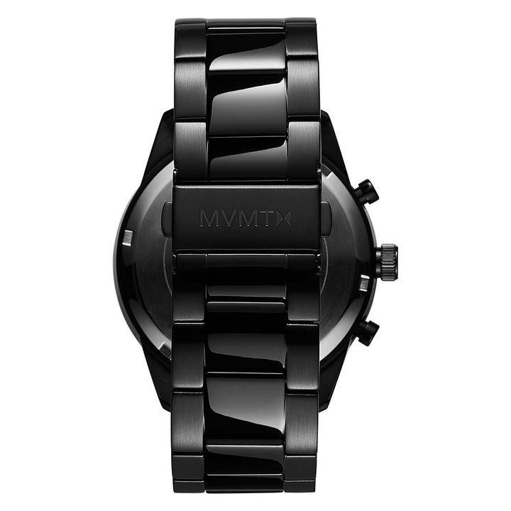 MVMT Powerlane 43 MM Plated Black Steel Men's Chronograph Watch - 28000164D