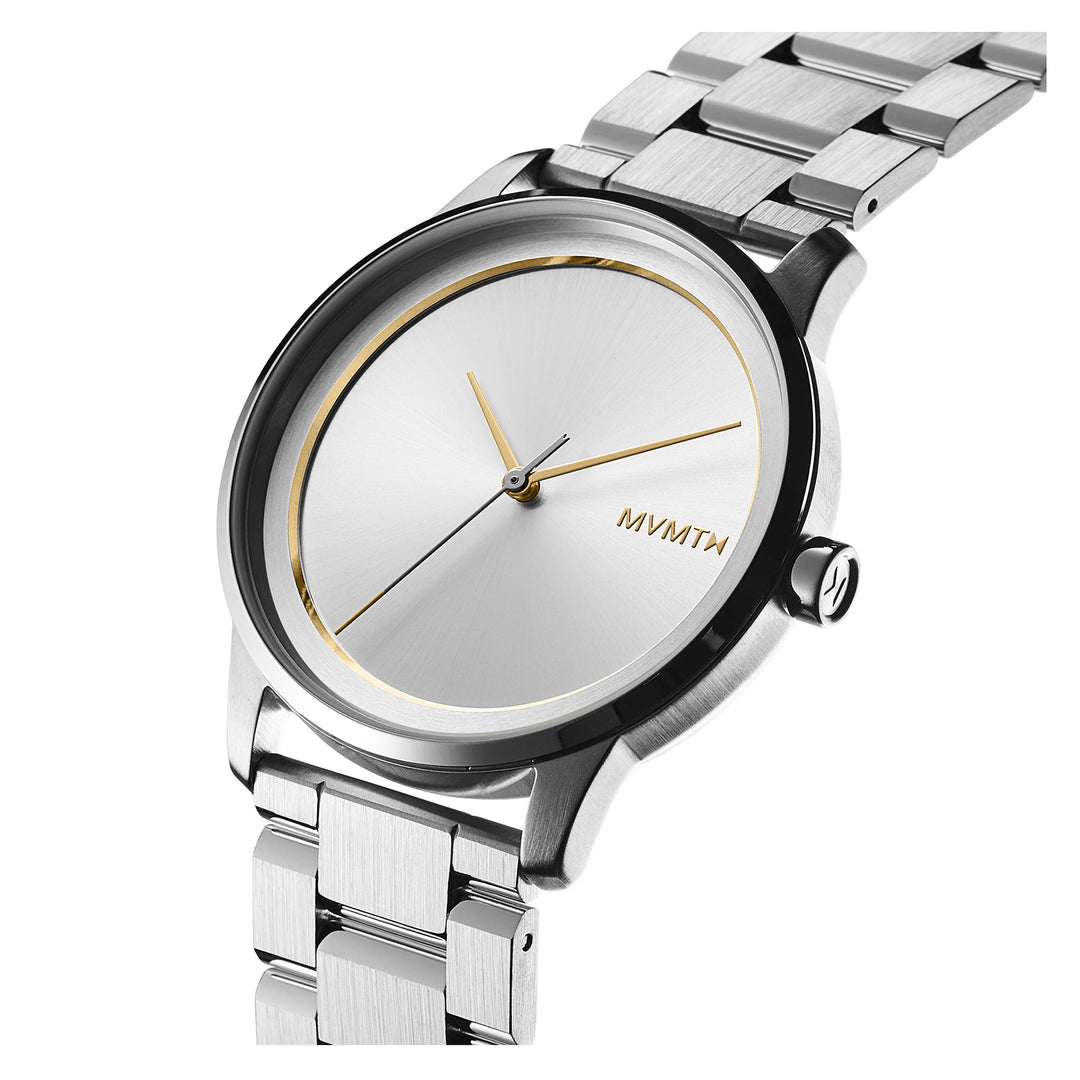 MVMT Stainless Steel Silver Dial Unisex Watch - 28000183D