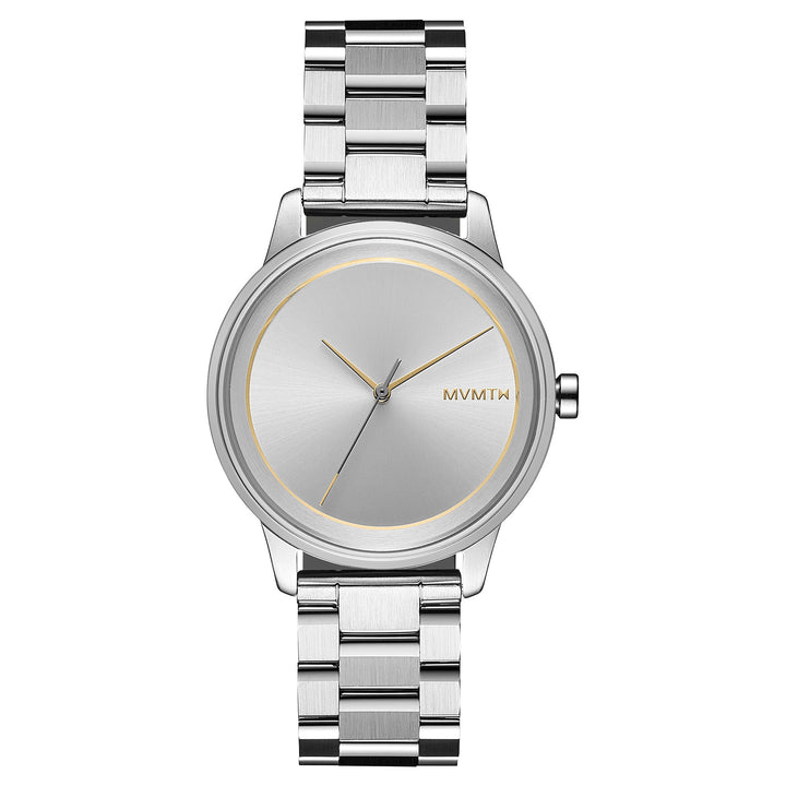 MVMT Profile Silver Steel Unisex Watch - 28000186D