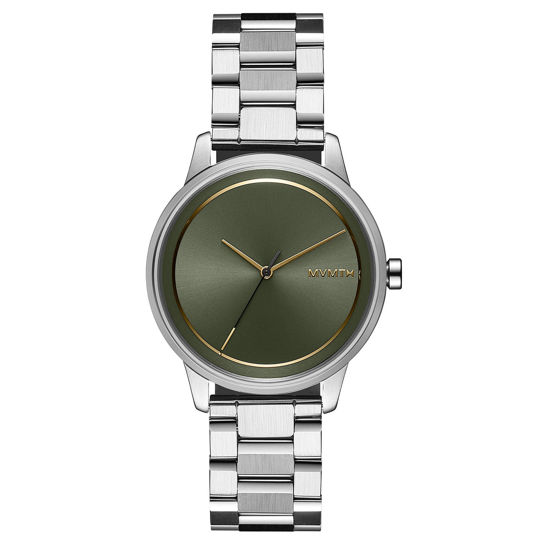 MVMT Stainless Steel Green Dial Unisex Watch - 28000188D