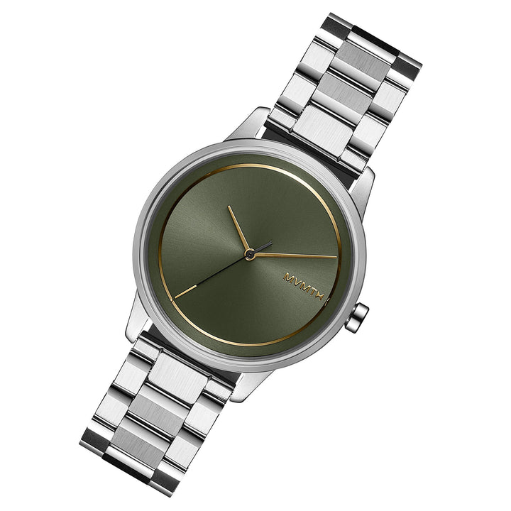 MVMT Stainless Steel Green Dial Unisex Watch - 28000188D