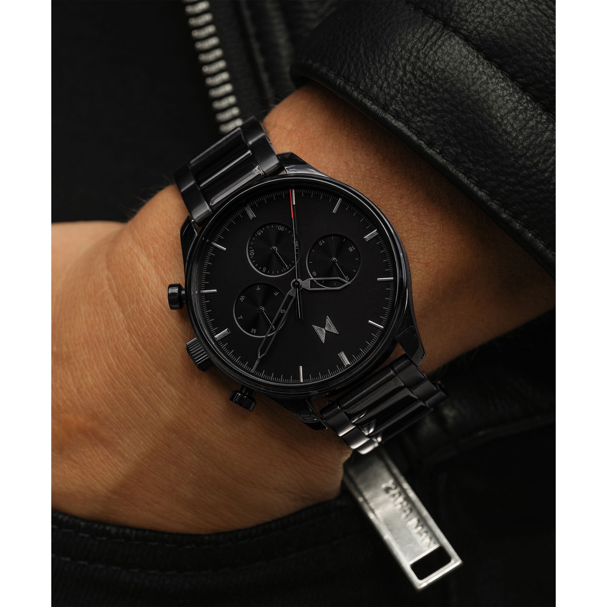 MVMT Black Steel Multi-function Men's Watch - 28000232D