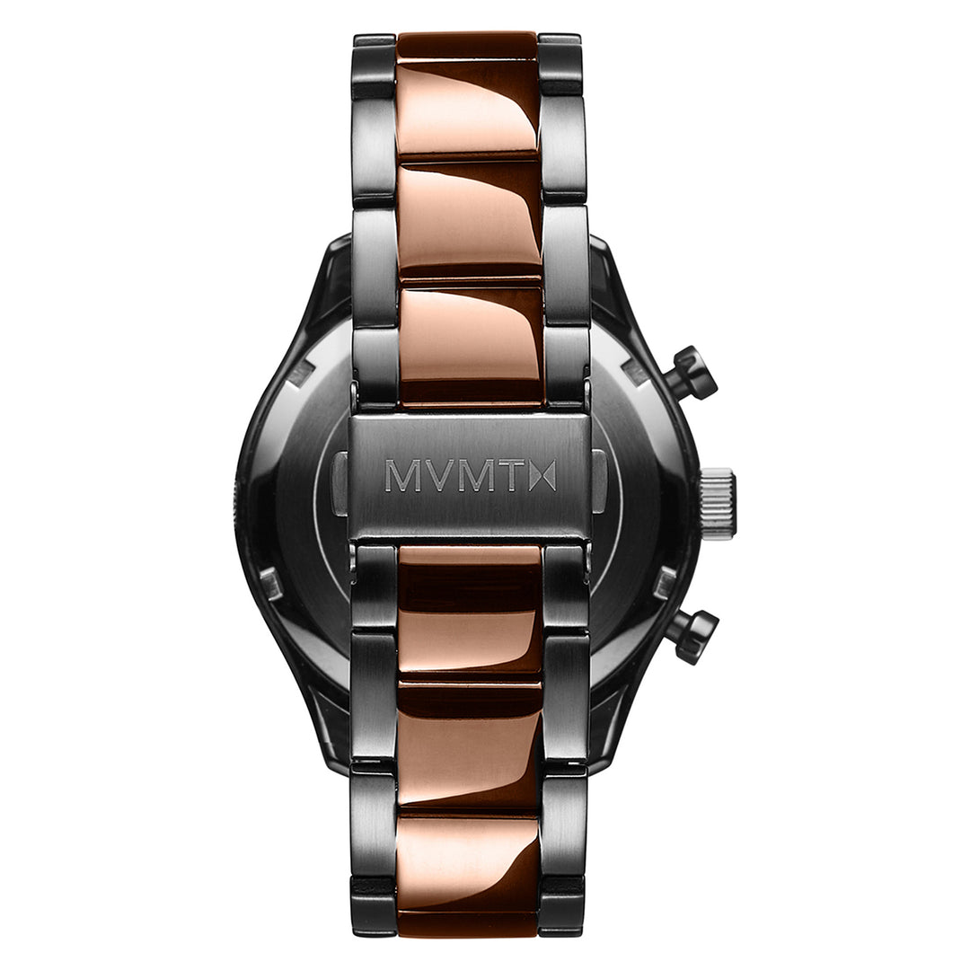 MVMT Two-Tone Stainless Steel Brown Dial Multi-function Men's Watch - 28000233D
