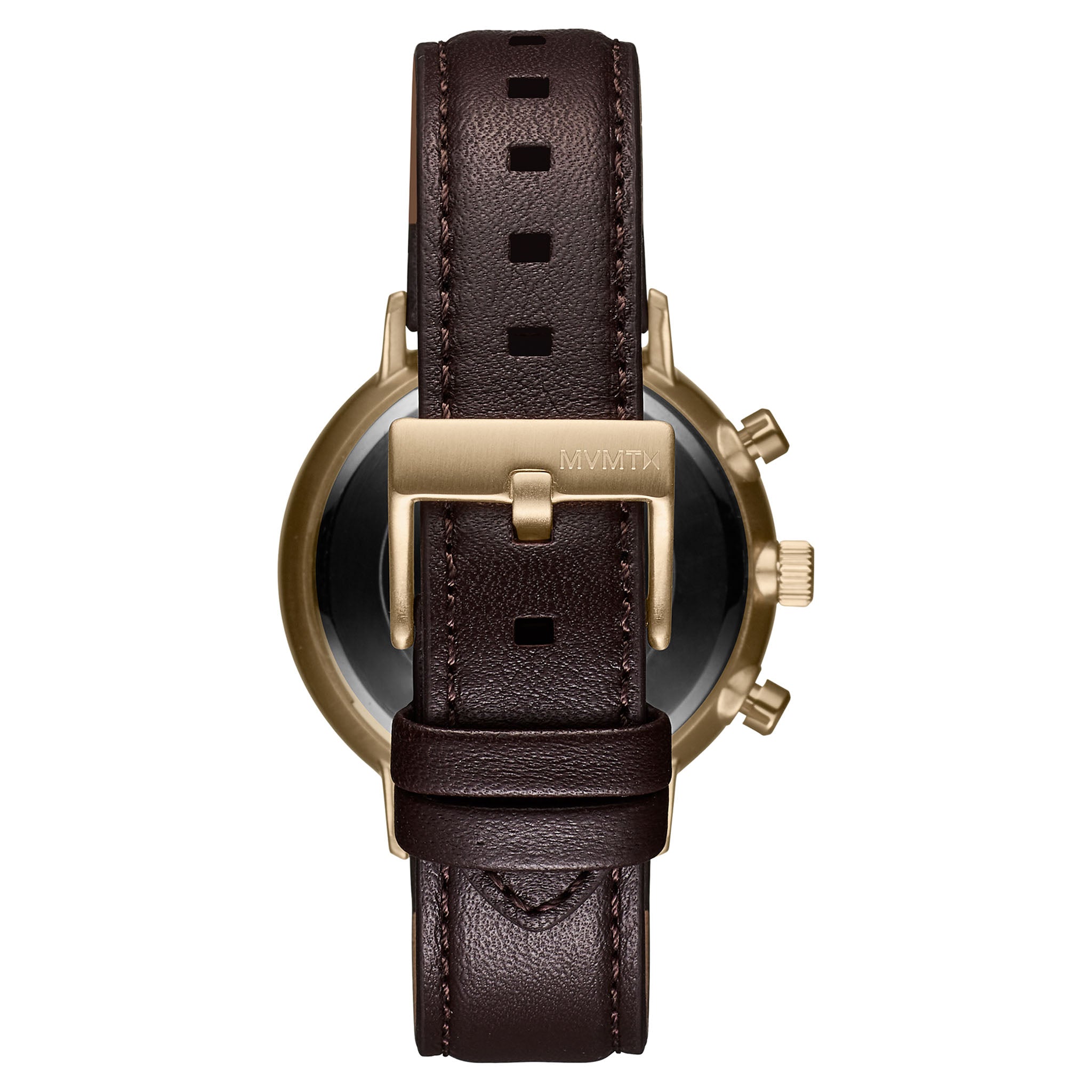 MVMT Brown Leather Grey Dial Multi-function Men's Watch - 28000281D