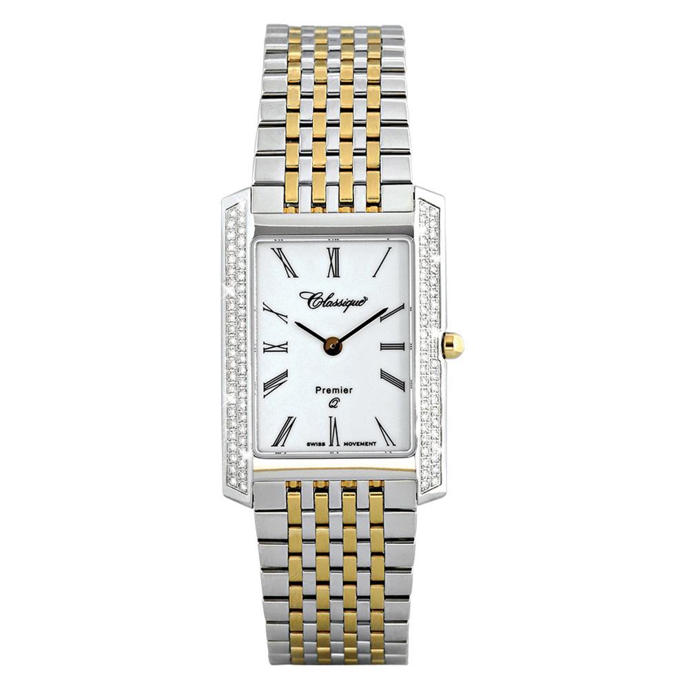 Classique Diamonds Premier Two-Tone Steel Ladies Swiss Watch - 28126BD