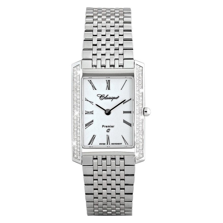 Classique Diamonds Premier Stainless Steel Ladies Swiss Watch - 28126WD
