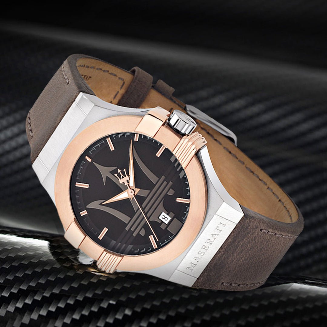 Maserati Potenza Men's Leather Watch - R8851108014