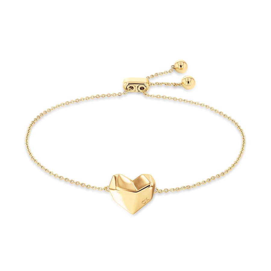 Calvin Klein Jewellery Gold Steel Women's Chain Bracelet - 35000039