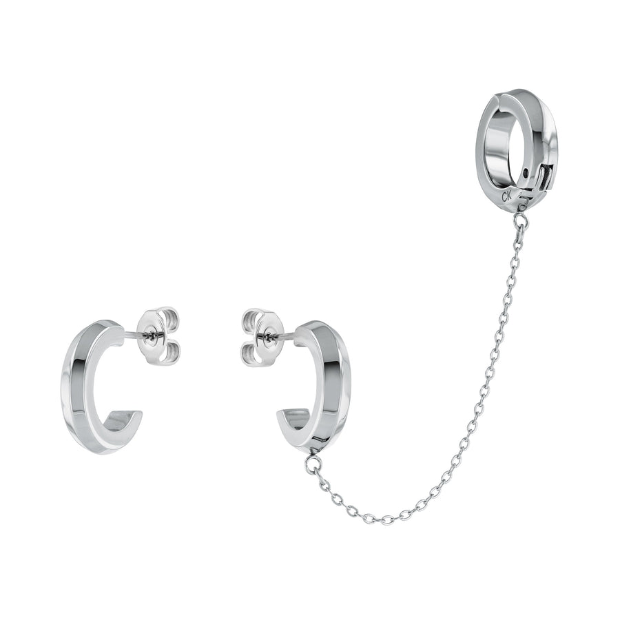 Calvin Klein Jewellery Stainless Steel Women's Stud & Dangles & Drop Earrings - 35000044