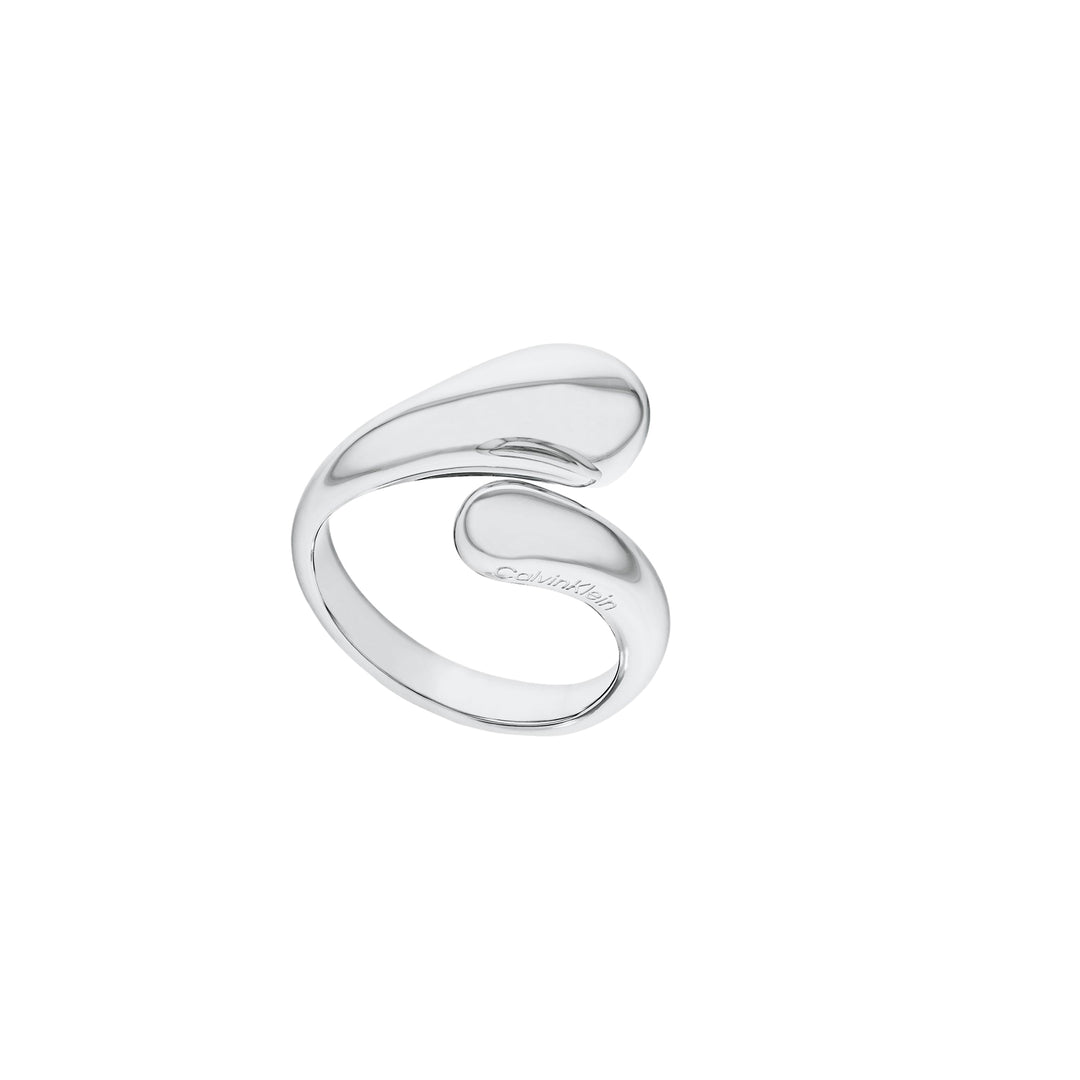 Calvin Klein Jewellery Silver Steel Women's Ring - 35000192