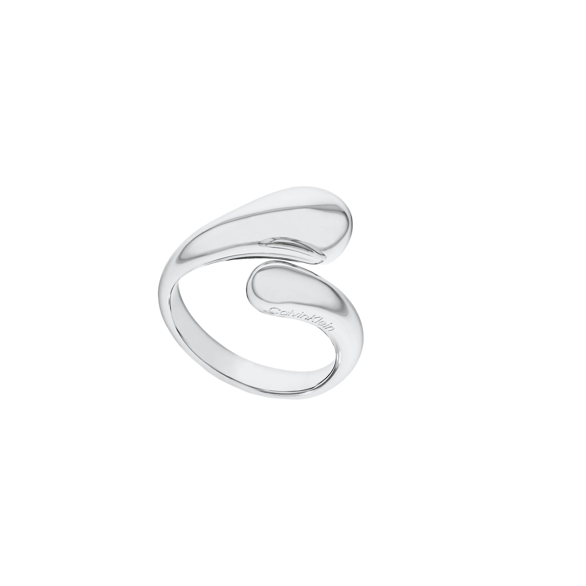 Calvin Klein Jewellery Silver Steel Women's Ring - 35000192