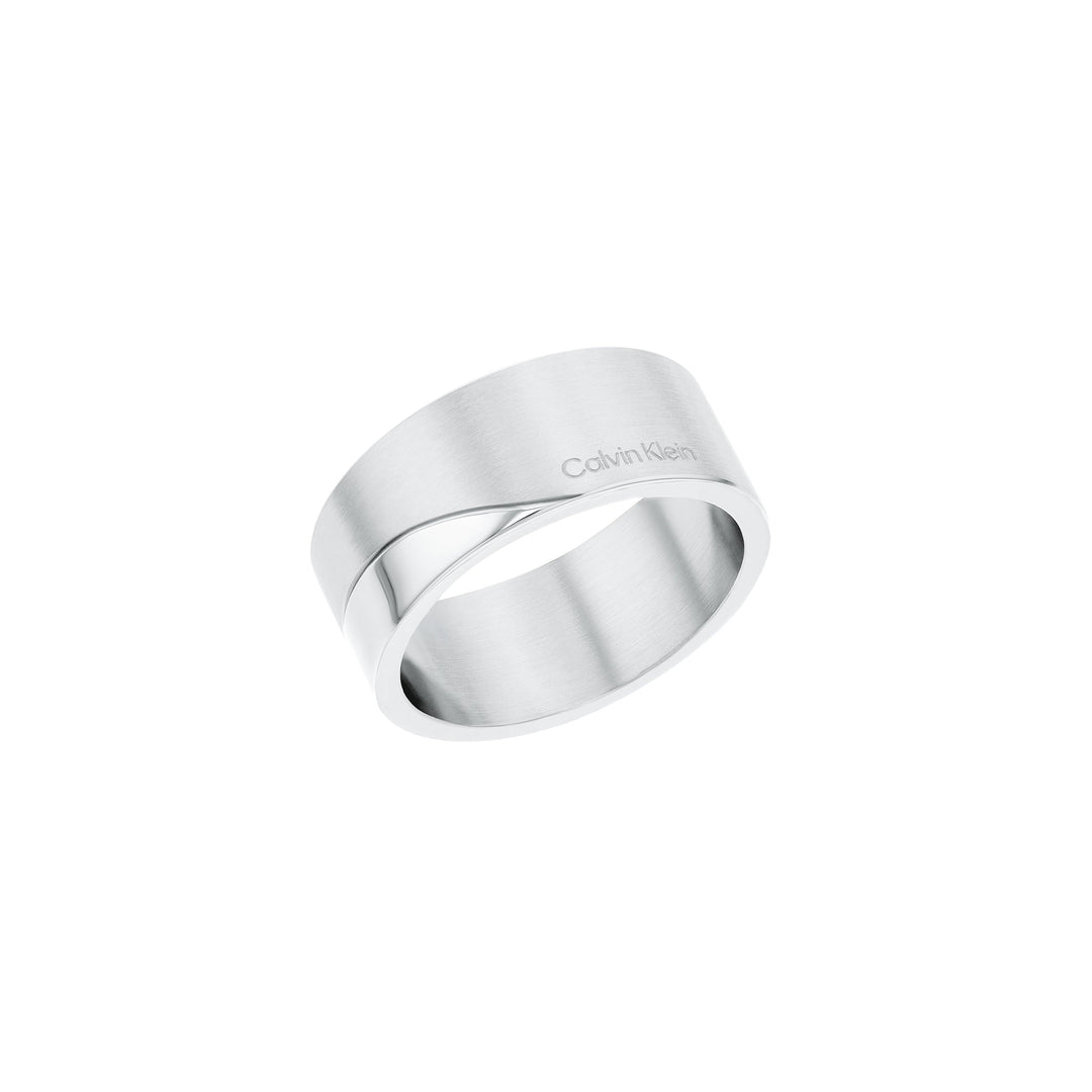 Calvin Klein Jewellery Silver Steel Women's Ring - 35000198