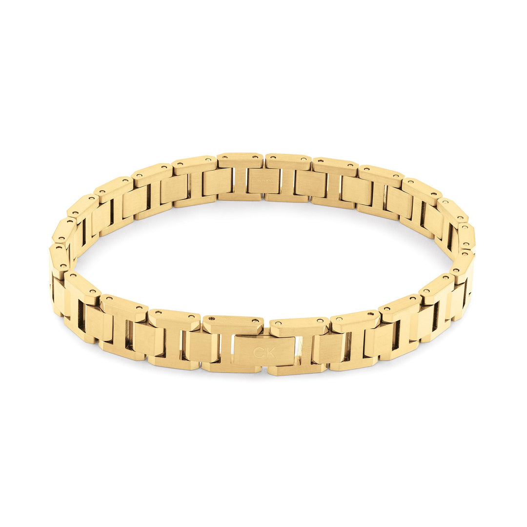 Calvin Klein Jewellery Gold Steel Men's Link Bracelet - 35000285