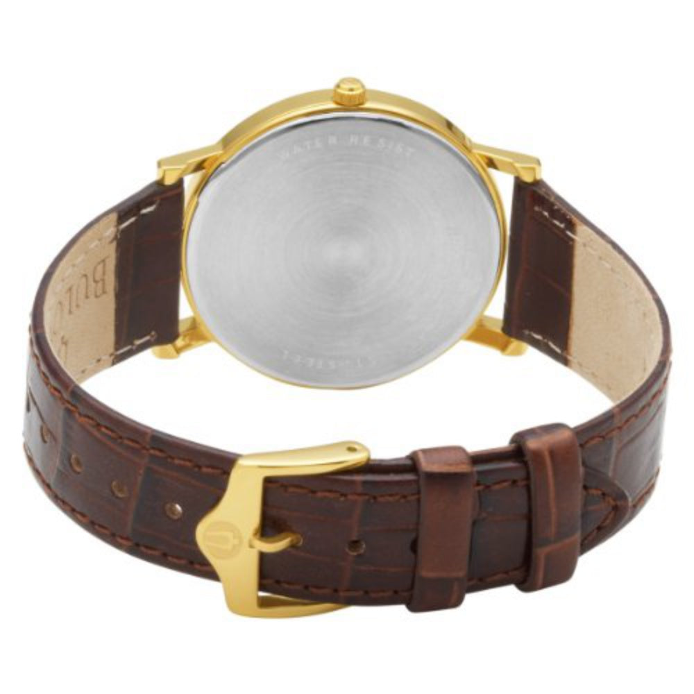 Bulova Gents Surveyor Classic Leather Men's Watch - 97B100